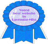 Many thanks to Lavendar-Mist for this wonderful honor!